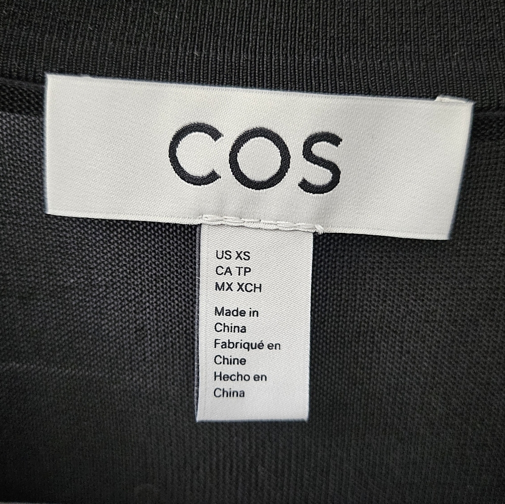 COS oversized sheer polo shirt - Picture 8 of 9